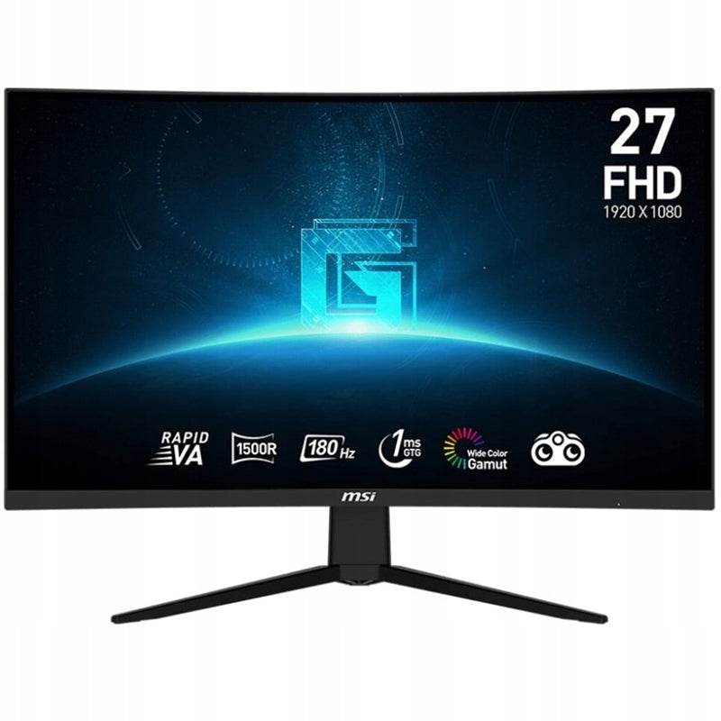 27" MSI G27C3F Curved Monitor | 1920x1080 FHD | VA RAPID | 180Hz | 1ms