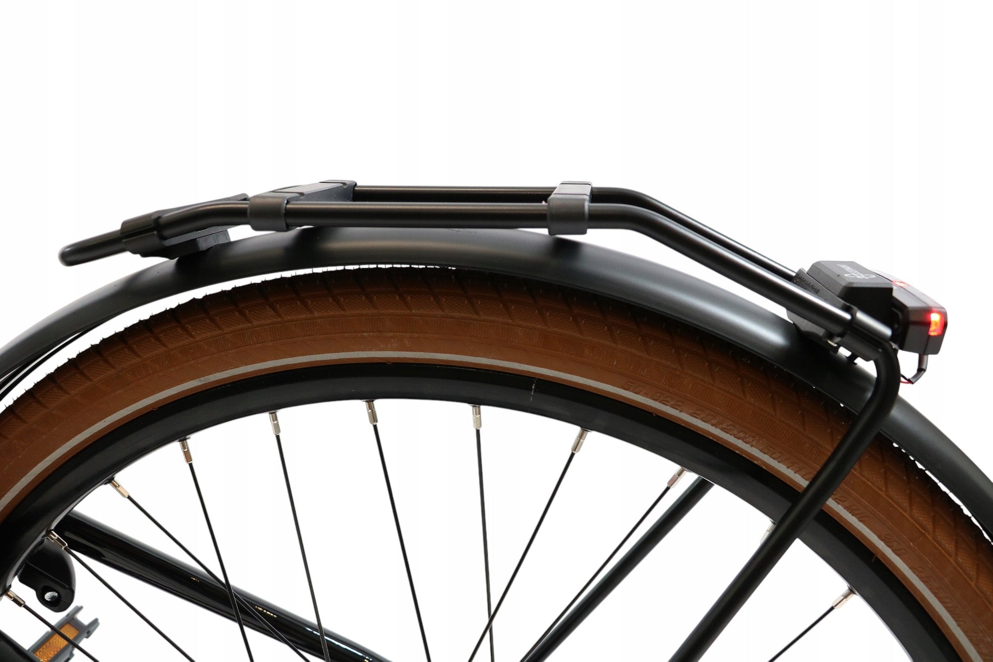 28" ELECTRIC BIKE ON BELT GATES URBAN MEN'S SHIMANO 14 AH Model Ortler GATES