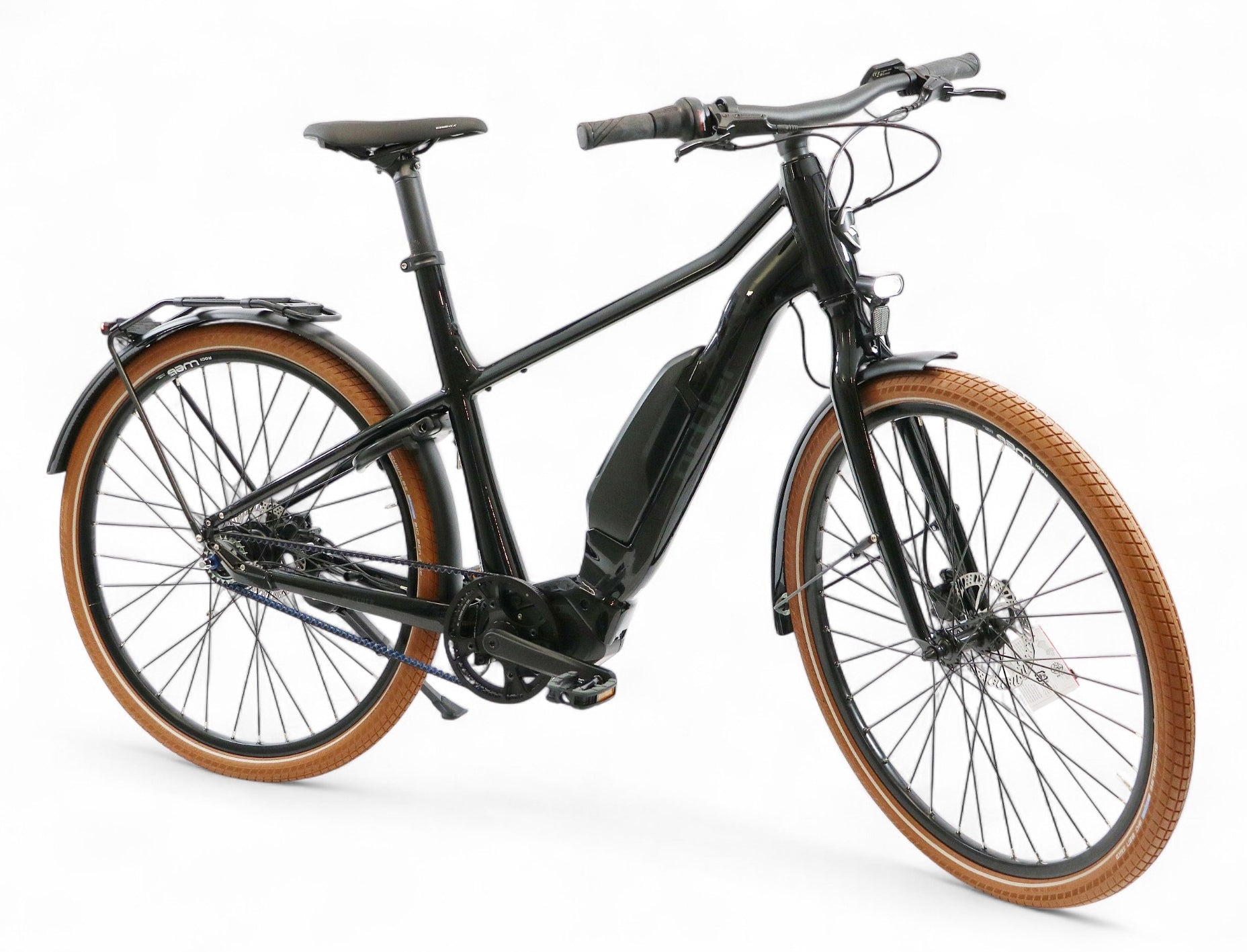 28" ELECTRIC BIKE ON BELT GATES URBAN MEN'S SHIMANO 14 AH Packaging status original