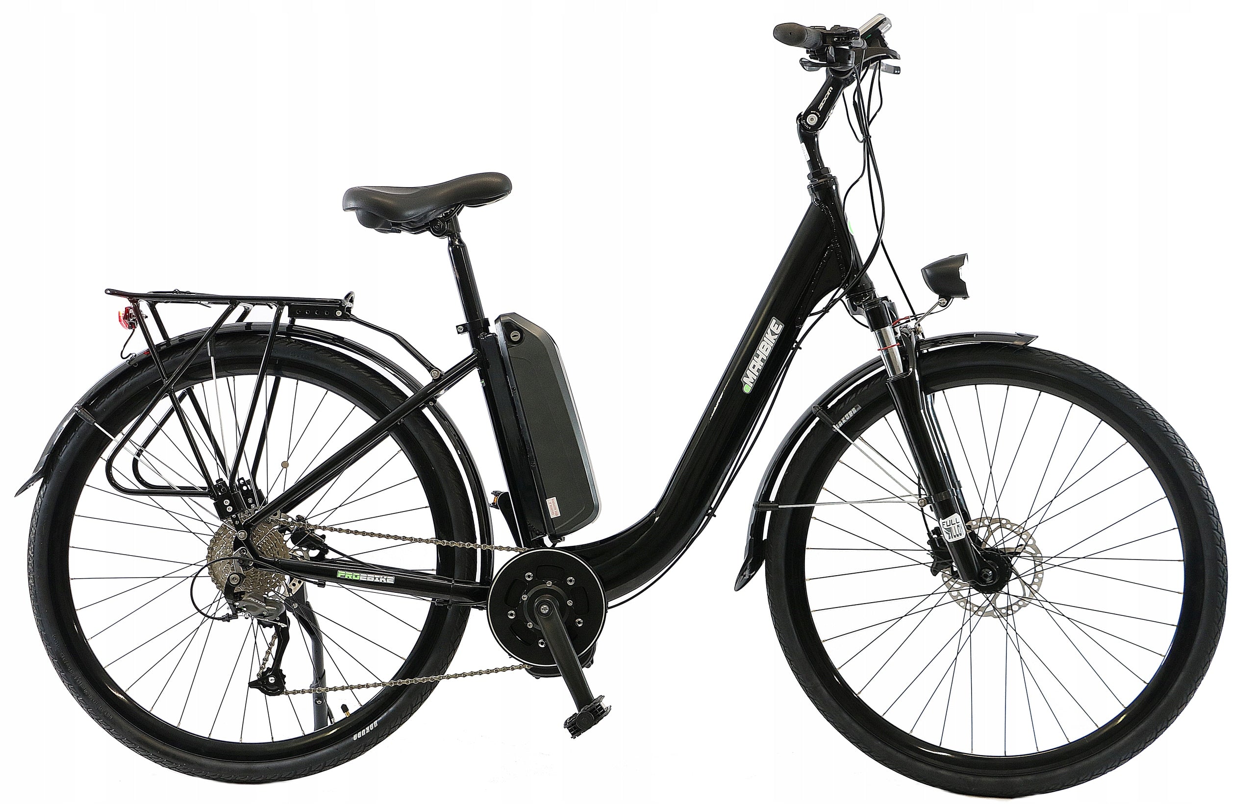 28" ELECTRIC CITY BIKE WITH CENTRAL MOTOR WOMEN'S MEN'S E-BIKE Foldability partially assembled, calibrated