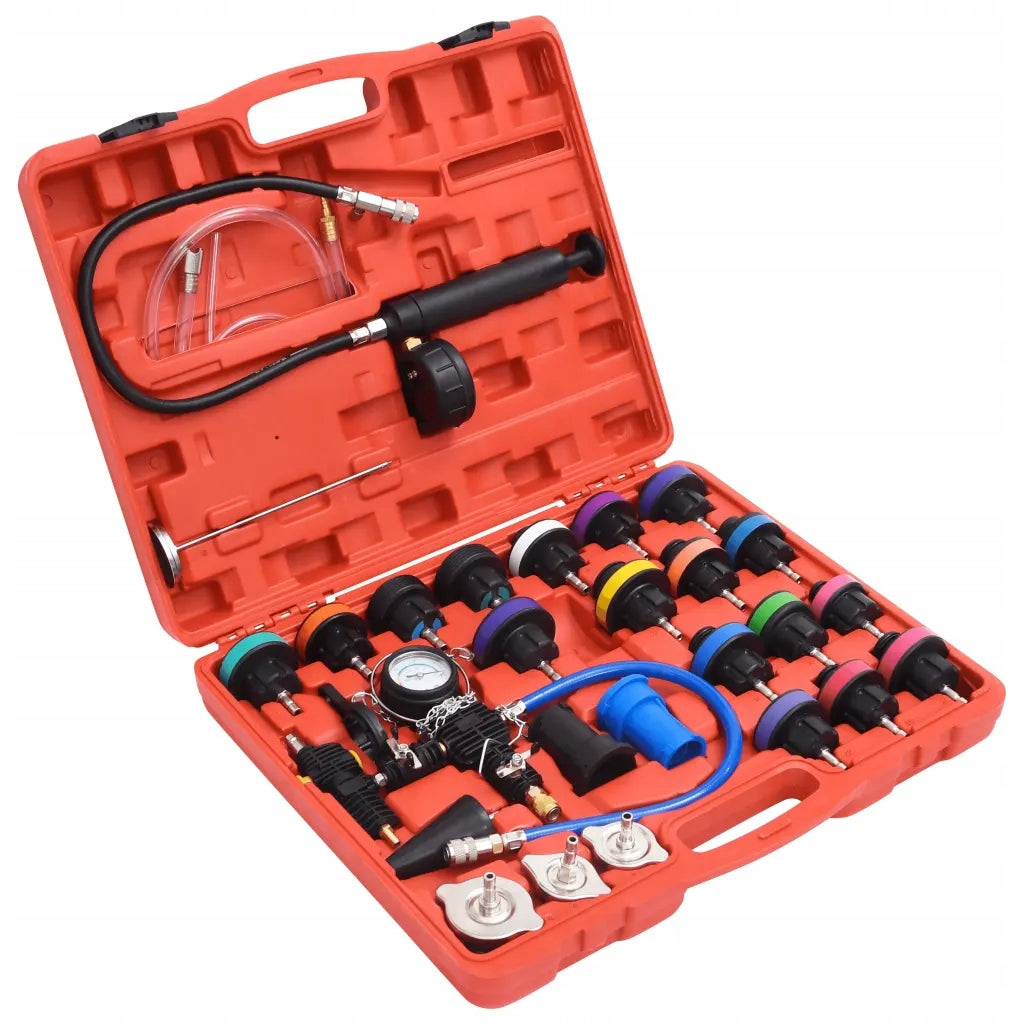 28-Piece Radiator Pressure Tester