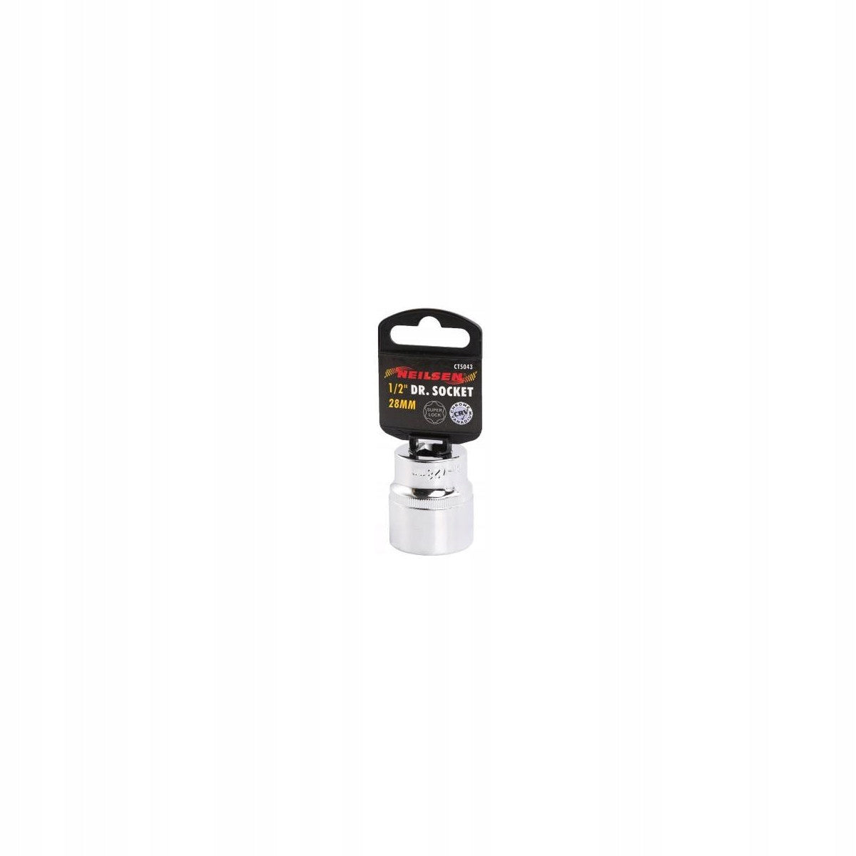 28 mm - Super Lock chrome vanadium cap for 1/2" drive - Neilsen T