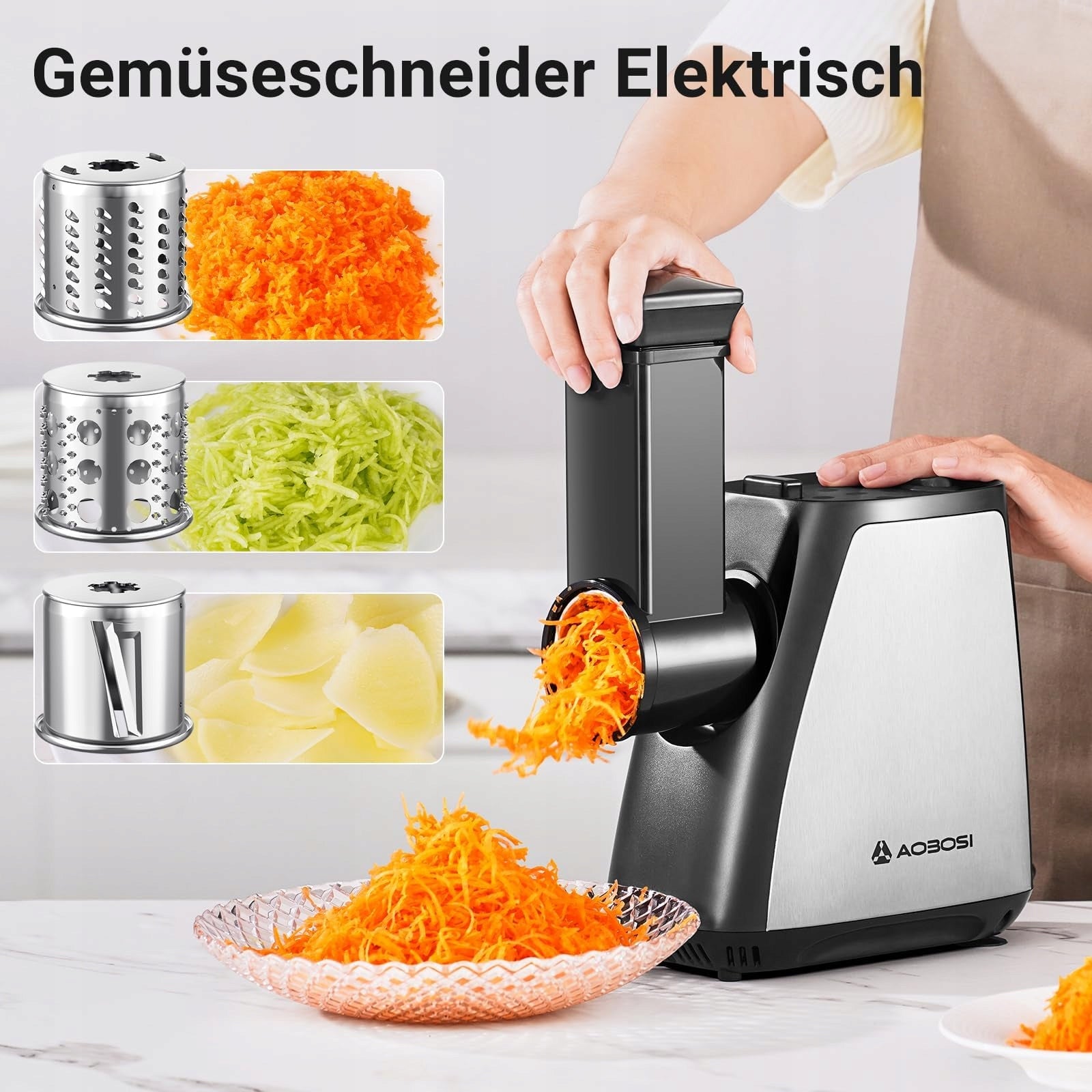 2800W ELECTRIC MEAT GRINDER FOR GRINDING 4IN1 TART SAUSAGES Brand Aaobosi