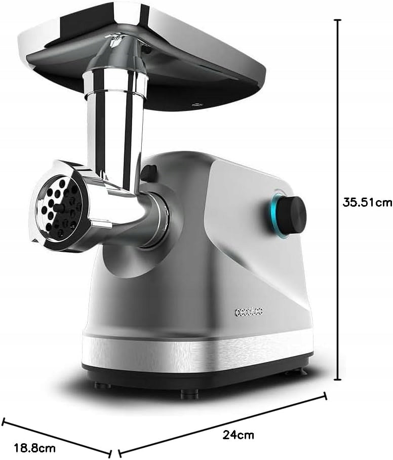 2800W ELECTRIC MEAT GRINDER WITH SAUSAGE ATTACHMENTS Packaging status original