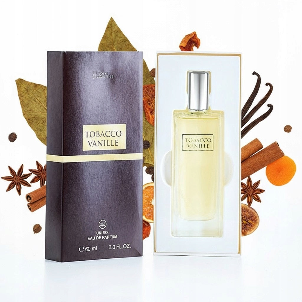 288 TOBACCO VANILLE 60ml UNISEX PERFUME INTENSE LASTING FRAGRANCE FOR AUTUMN