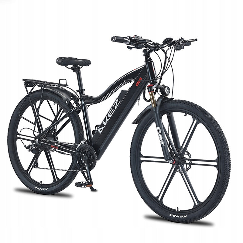 29" Electric Vehicle 500W AKEZ 48V13AH 30KM/H 27speed MTB men oil brake