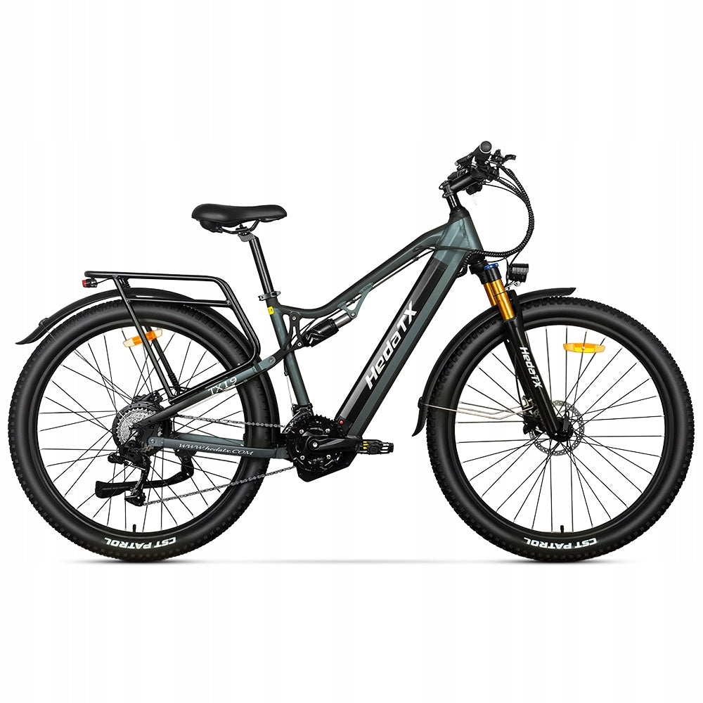 29"Electric Vehicle HedaTX TX19 48V 1000W 19.2Ah 45KM/H oil brake+Rear rack Manufacturer code 9331193597581