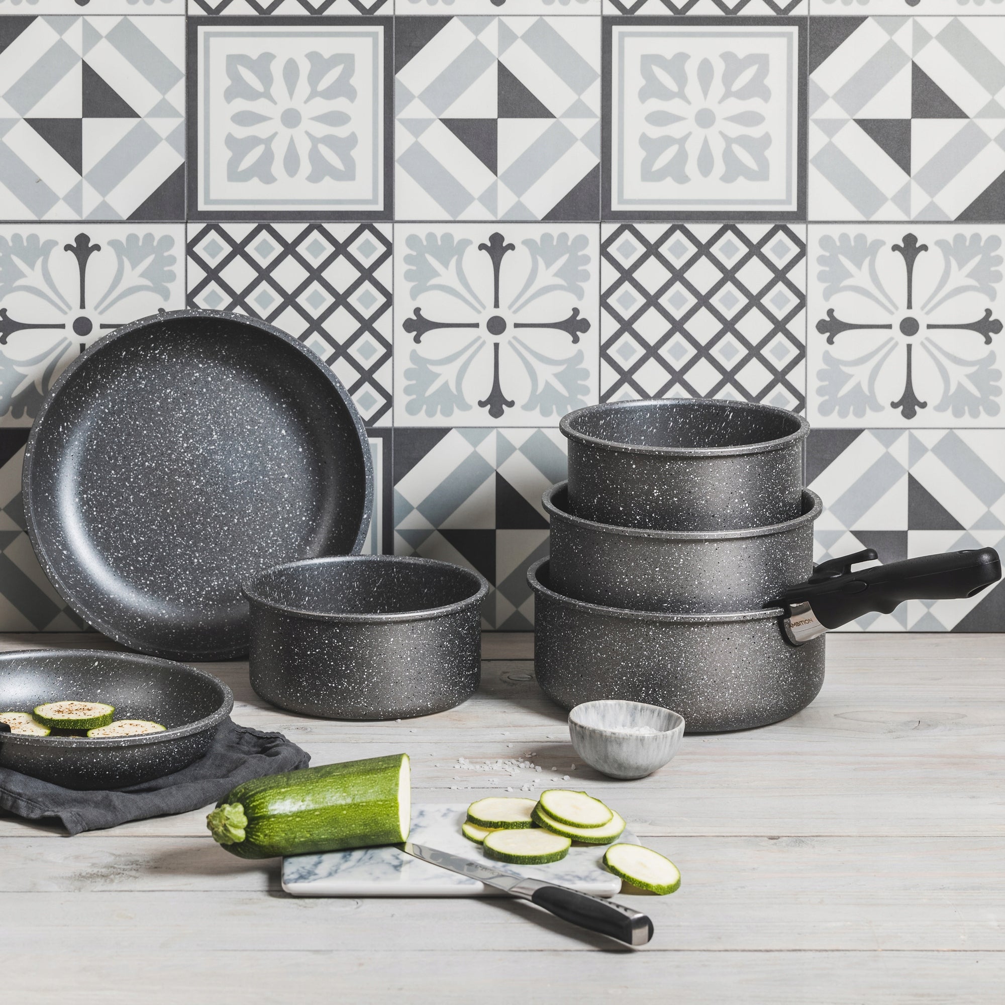 29489 Set of pots Ambition SILVERSTONE 4 el. Manufacturer code 29489