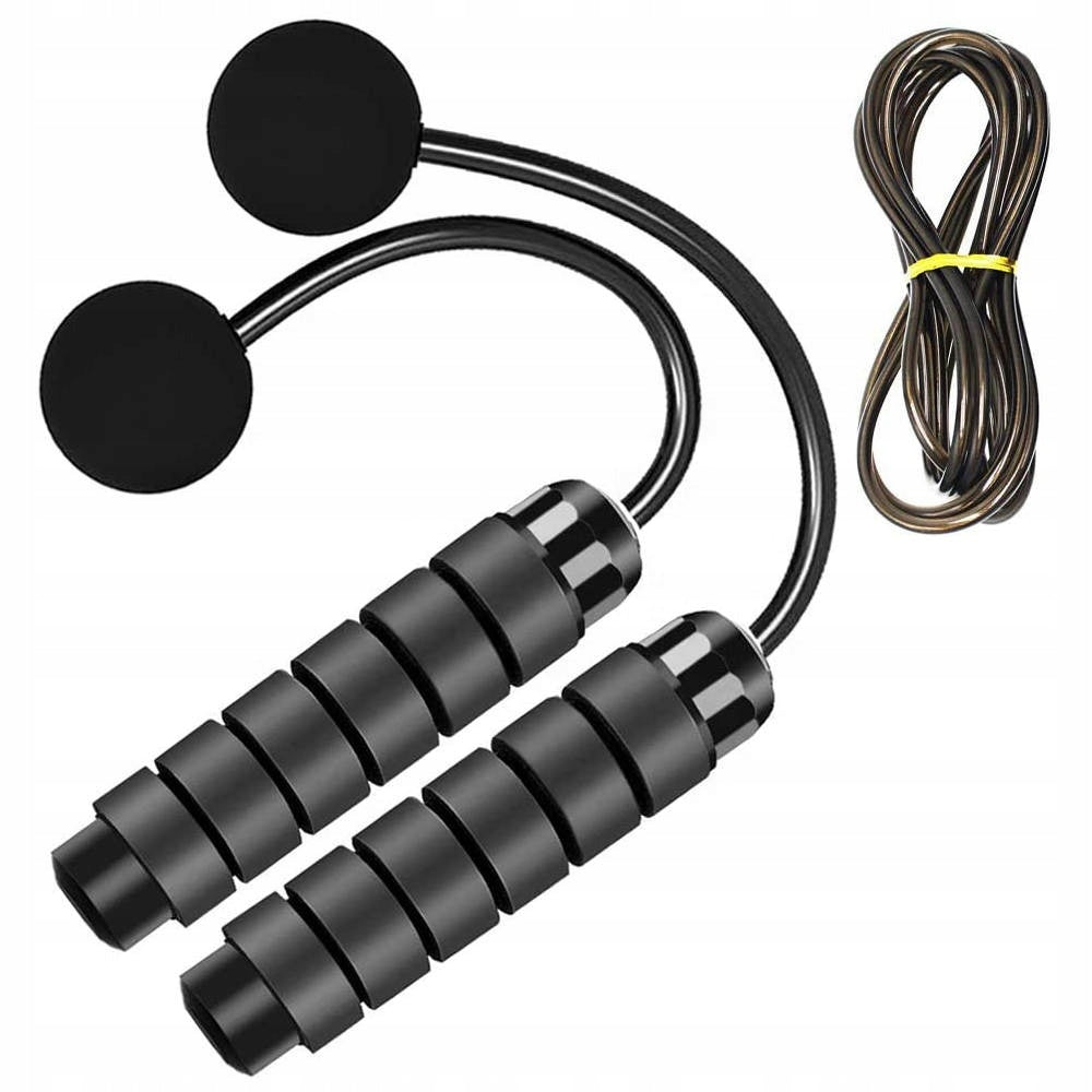 2IN1 BOXING JUMP ROPE CROSSFIT WIRELESS Color black