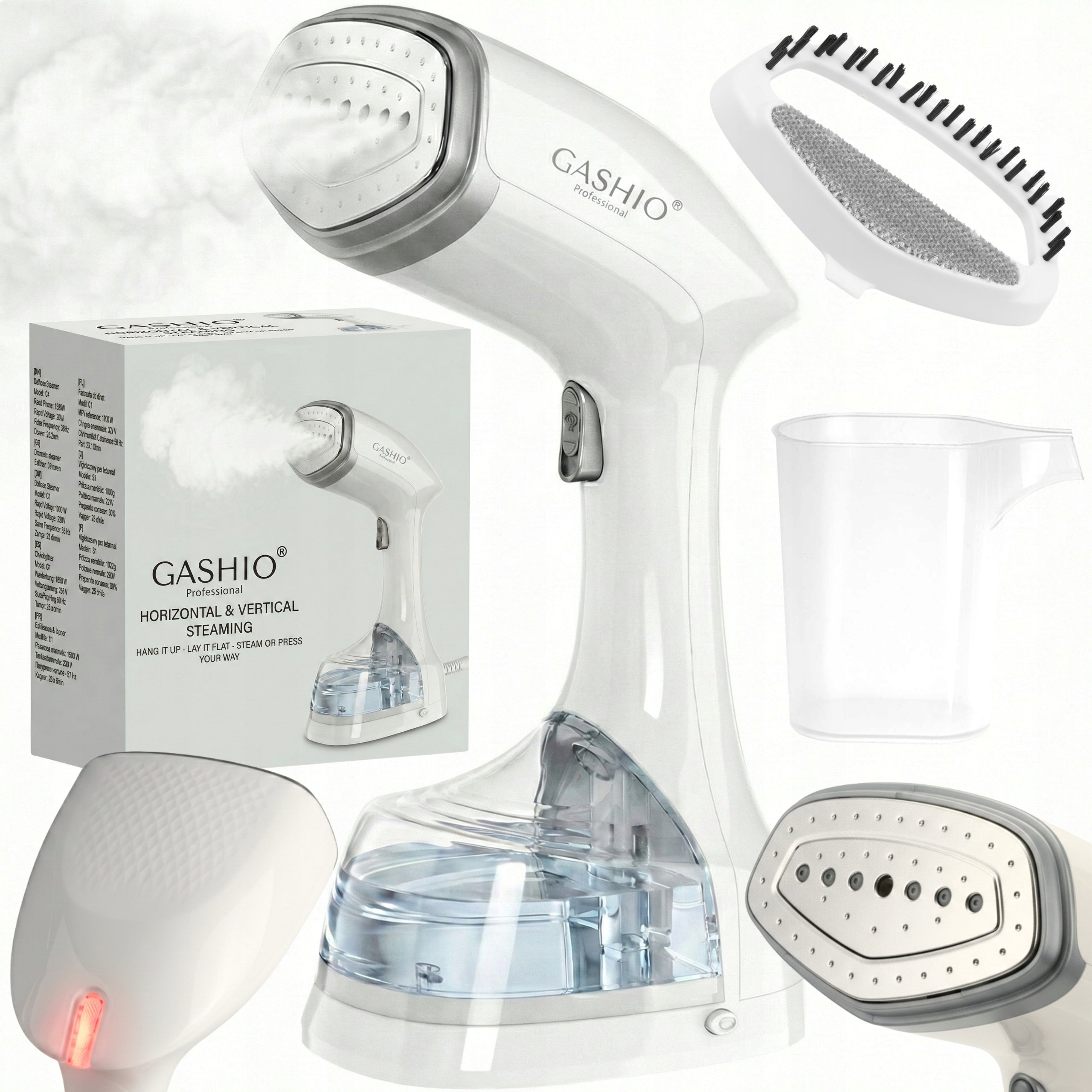2IN1 CLOTHES STEAMER HAND STEAMER FOR CLOTHES 1400W HS6008