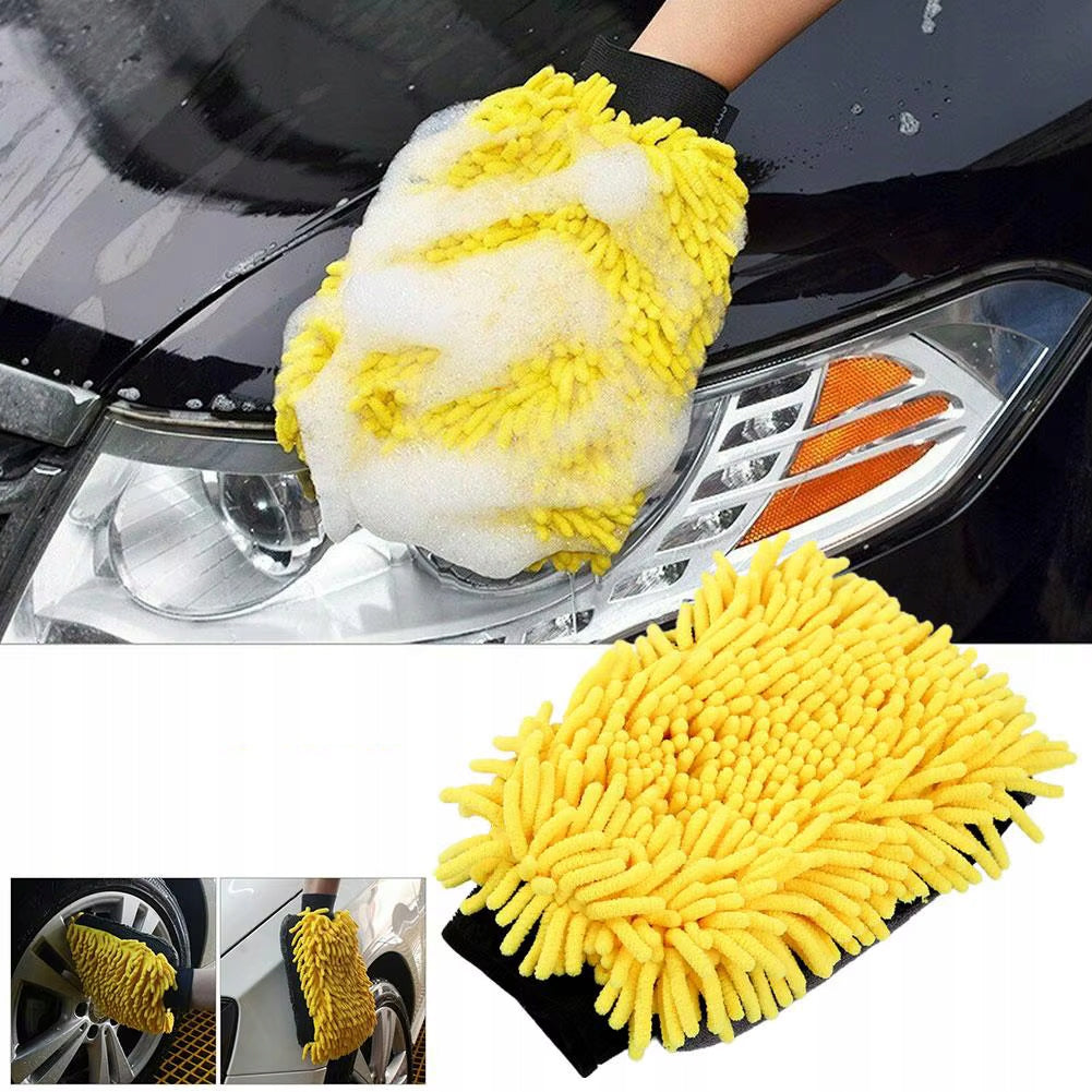 2IN1 MICROFIBER DOUBLE SIDED GLOVE FOR CAR WASH BRUSH DETAILING Manufacturer code SZCZOTKA XJ6014