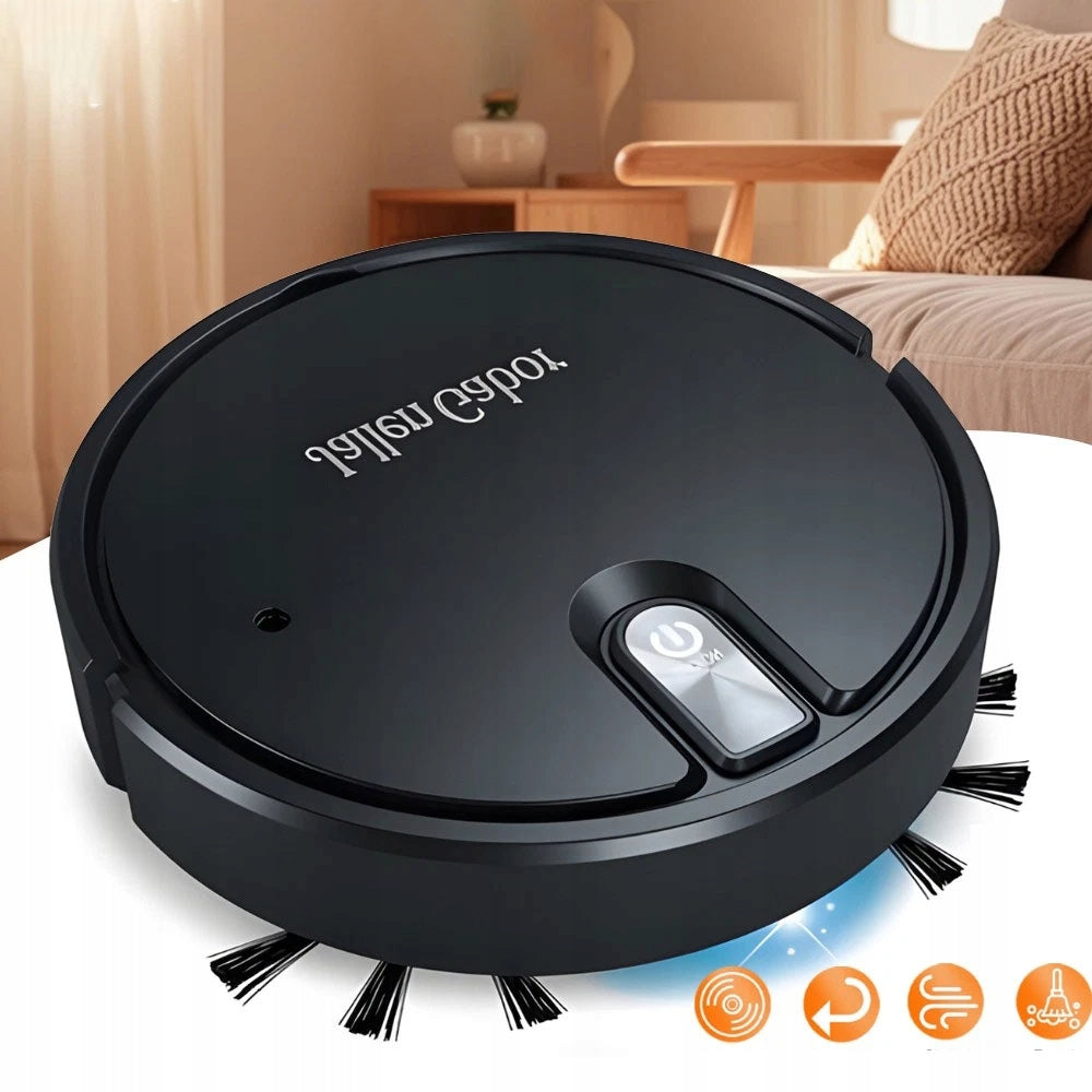 2IN1 ROBOT VACUUM CLEANER WITH MOP 1800PA - QUIET 55DB - 60MIN OPERATION - 1200MAH Packaging status original
