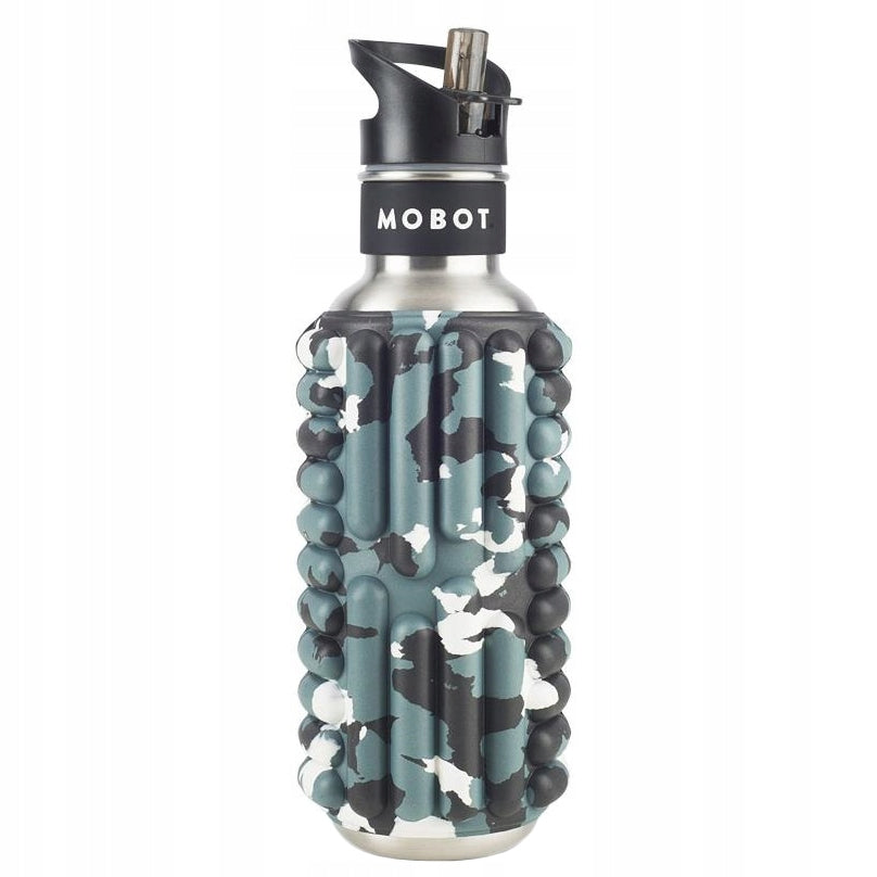 2IN1 ROLLER MASSAGER WITH THERMAL WATER BOTTLE 0.7L MOBOT BOTTLE FOR ATHLETE