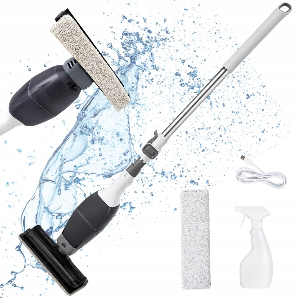 2IN1 WIRELESS WINDOW FLOOR WASHER MOP WITH WATER SQUEEGEE