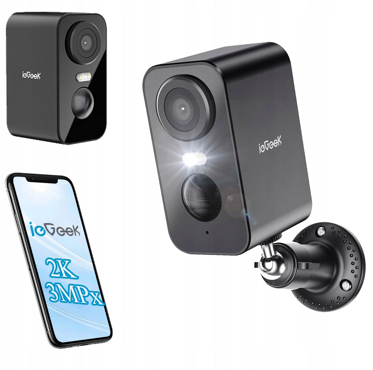 2K 3MP 4X WIRELESS ZOOM OUTDOOR WIFI CAMERA