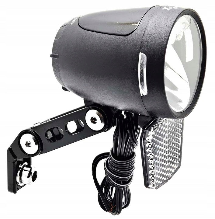 2K front LED light 180Lm dynamo support dusk sensor generator