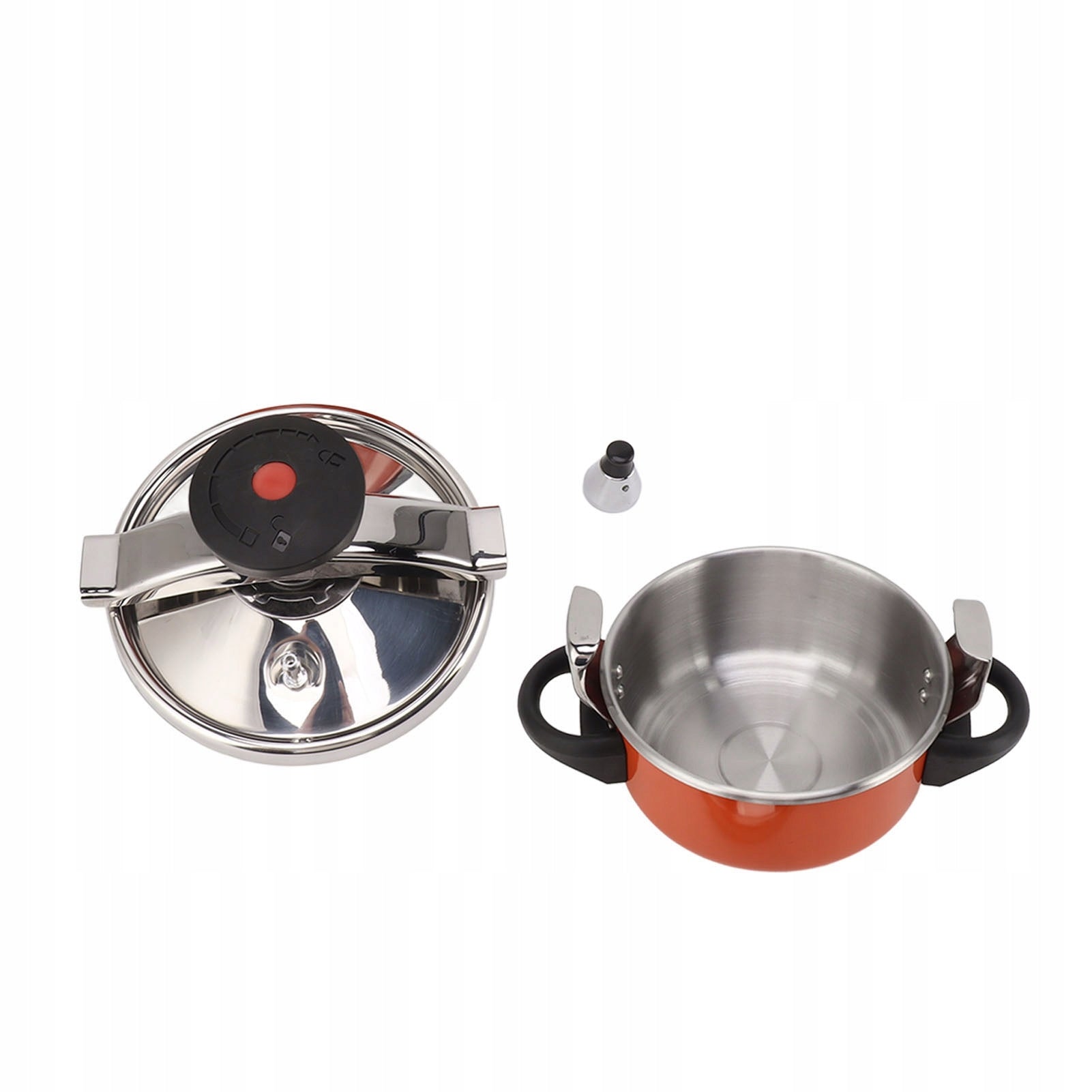 2L 2-Liter Canner Stainless Steel Mini Cooker with Double Bottom ZU Dominant color multicolor