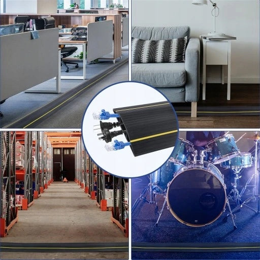 2M ENTRANCE RAMP WITH GARAGE COLLISION PROTECTION, Anti-collision belt Brand no brand