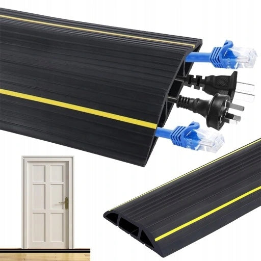 2M ENTRANCE RAMP WITH GARAGE COLLISION PROTECTION, Anti-collision belt