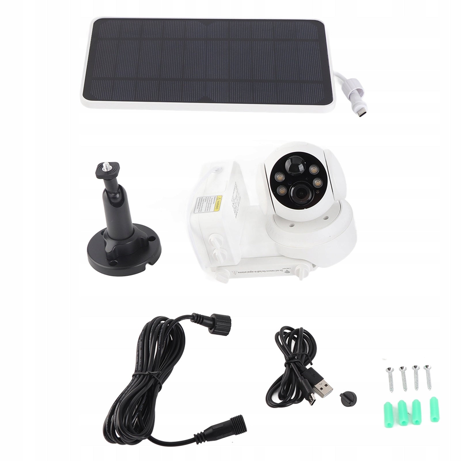 2MP Solar Camera Dual Full Color Lamp, 360 I7 Rotation