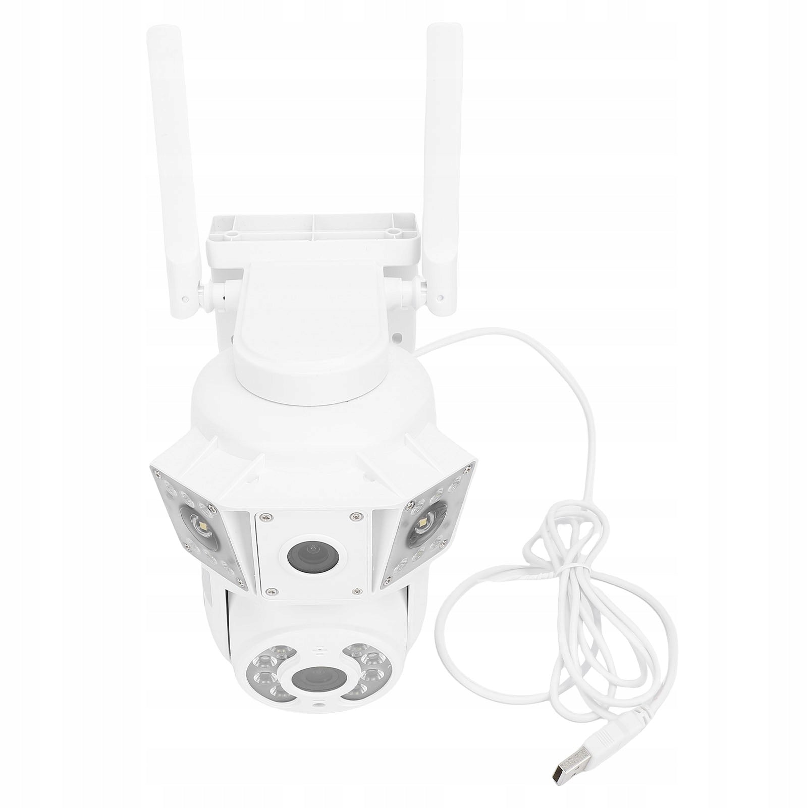 2MP Wi -Fi Outdoor Security Cameras Panoramic View Dual D4 Brand no brand