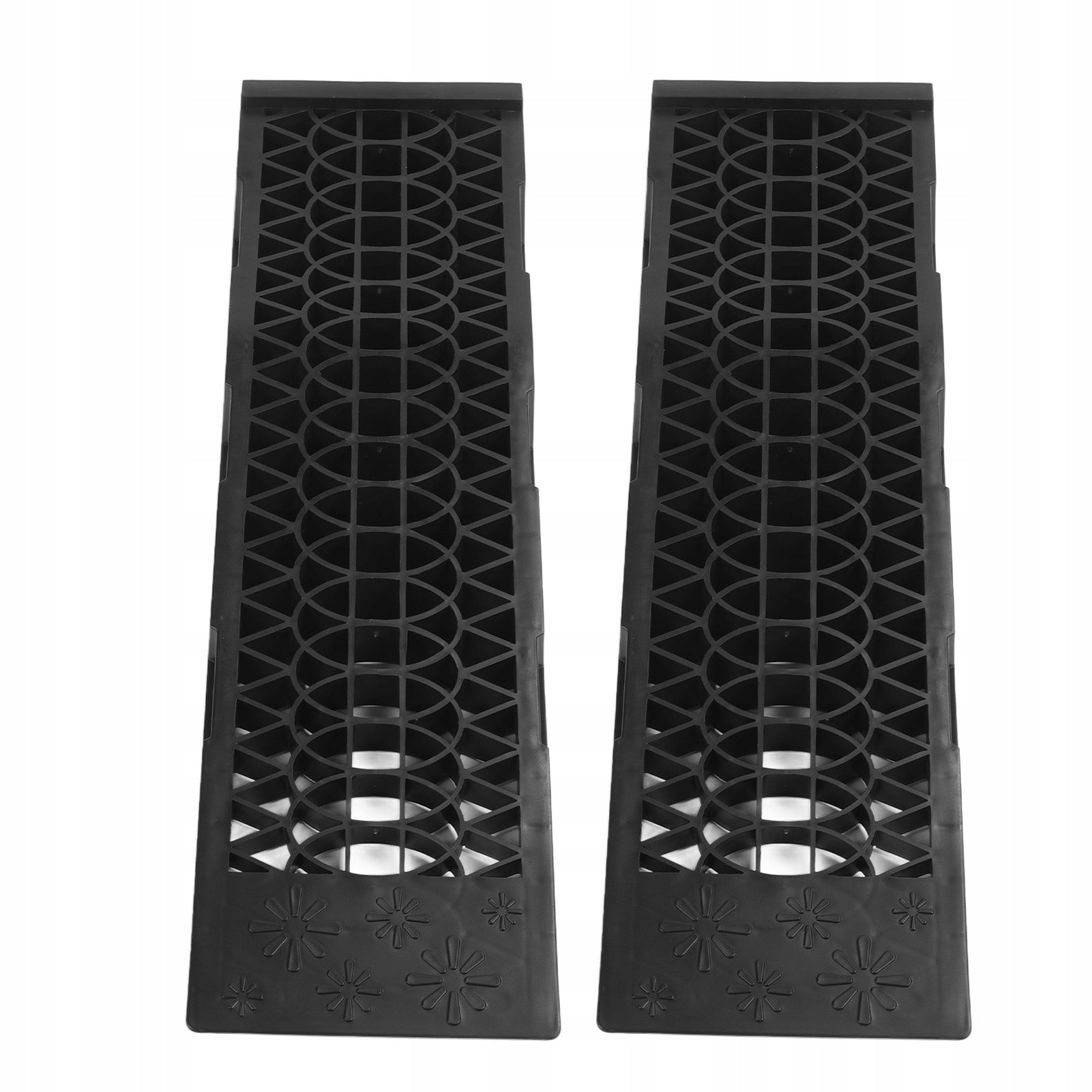 2PCS 4400 Pound Capacity Low Profile Car Ramp Plastic UG
