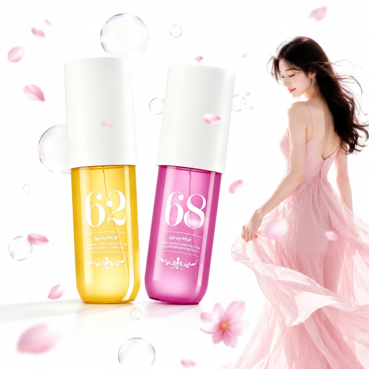 2PCS 90ml PERFUMED MIST GIFT SET #62 #68