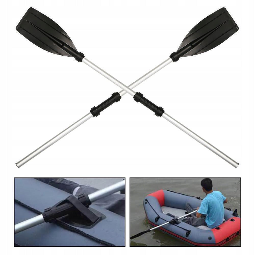 2PCS ALUMINUM PADDLE FOR KAYAK BOAT PONTOON TOURIST KAYAK SIMPLE Brand no brand