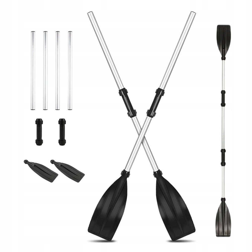 2PCS ALUMINUM PADDLE FOR KAYAK BOAT PONTOON TOURIST KAYAK SIMPLE