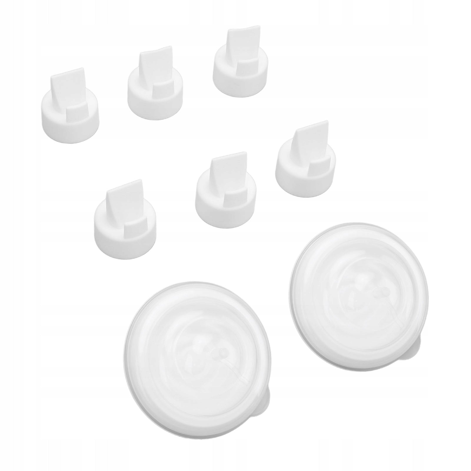 2PCS Backflow Protector 6pcs White Duckbill MF Valves