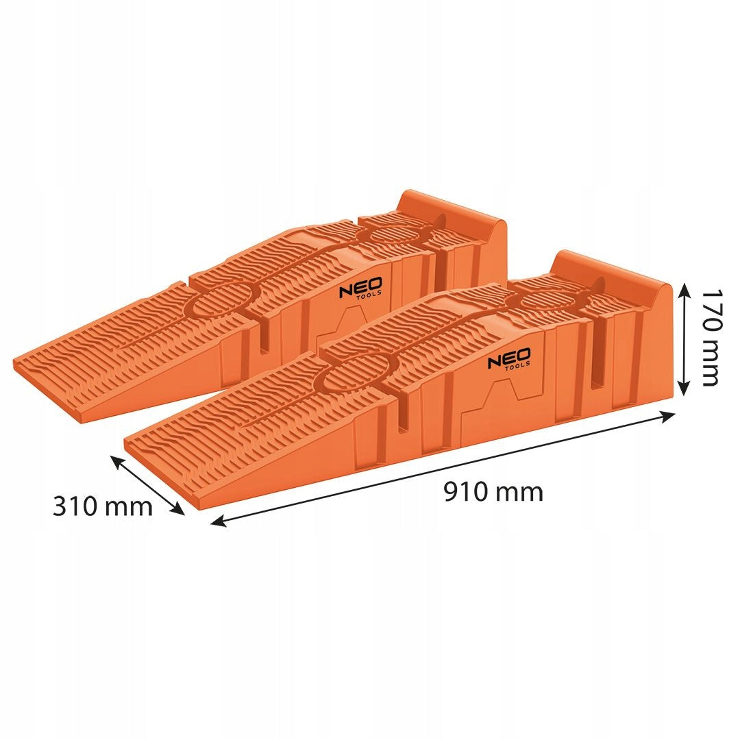 2PCS CAR OVERRUN, 3000KG PAIR 10-478 NEO Brand NEO TOOLS
