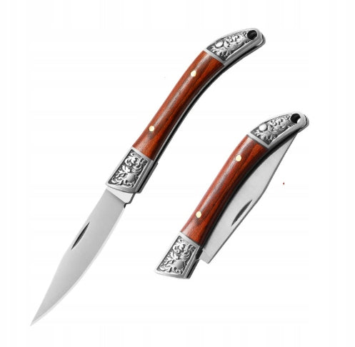2PCS Chef's Hunting Knife Blade POCKET KNIFE FOLDING FRUIT VEGETABLE PEELING