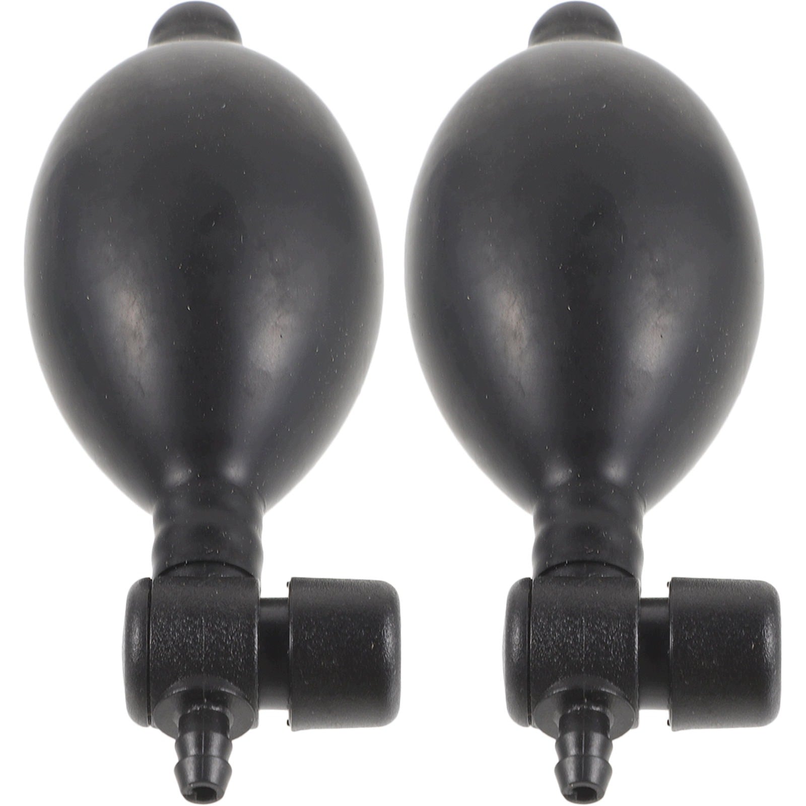 2PCS DURABLE LATEX SPHYGMOMANOMETER BULBS WITH PRESS VALVE