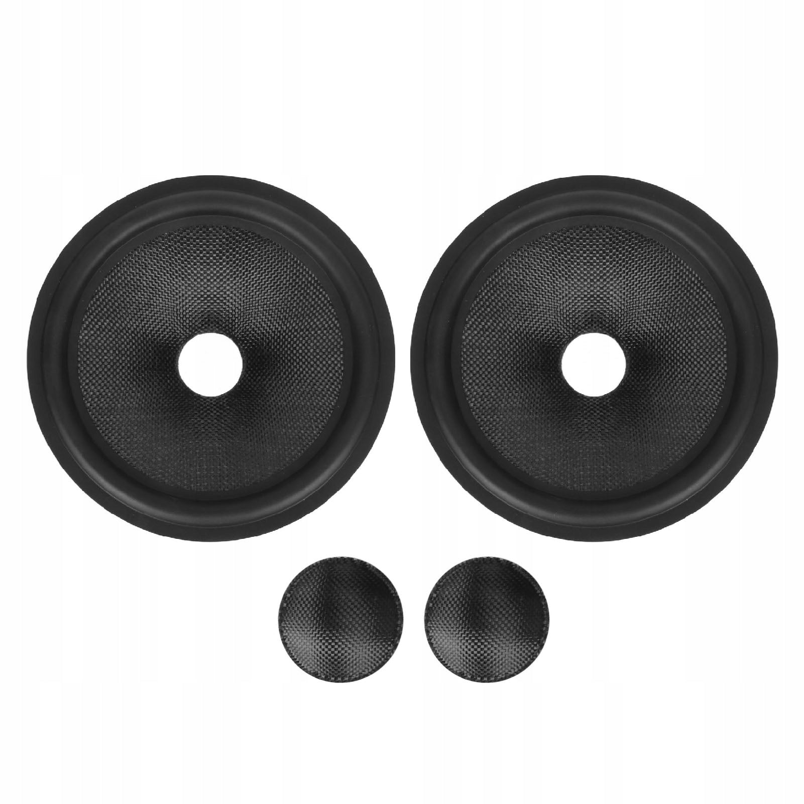 2PCS PAPER CONICAL SUBWOOFER CONE DRUM PAPER 1,4S8