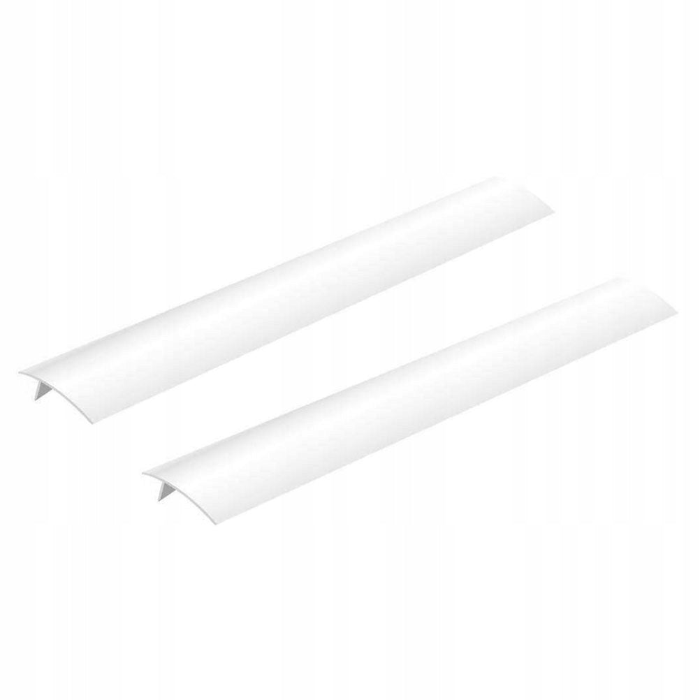 2PCS SILICONE SIMPLE KITCHEN SLOT COVERS WHITE Brand no brand