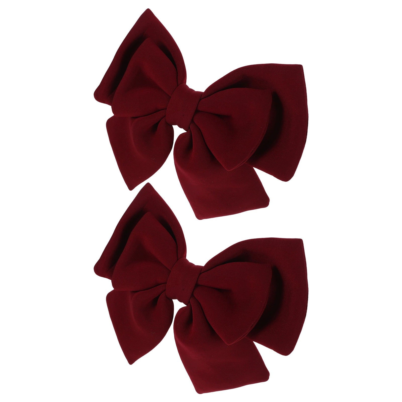2PCS SOFT WATERMELON RED BOW FOR MOTORBIKE HELMET DECORATION