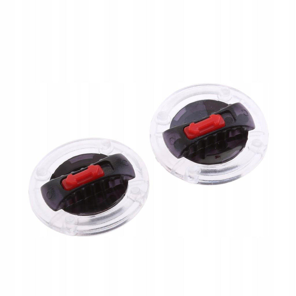 2PCs Helmet Screen Lens Mounting Fix Base w/ Rotate Switch for LS2 Helmets Packaging status original