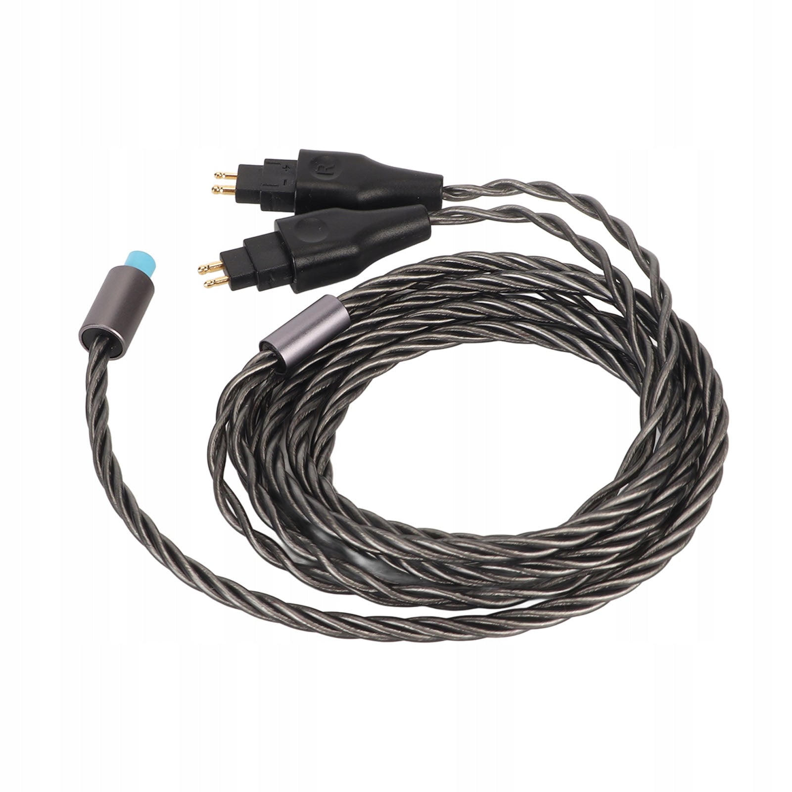 2PIN SOUND CABLE 3 IN 1 SILVER REPLACEMENT COPPER NX CABLE