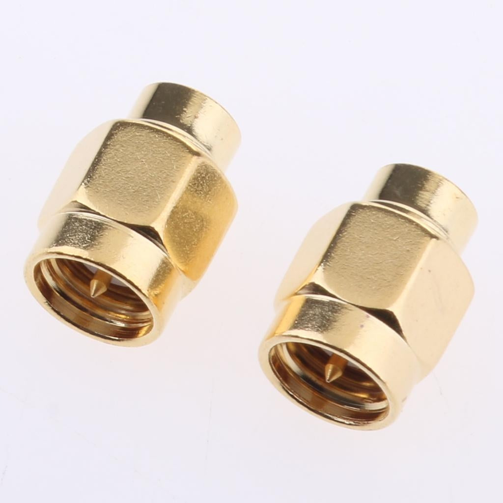 2Pc SMA Male Straight Protective 50ohm Dust Cover for RP.SMA SMA Female Brand no brand