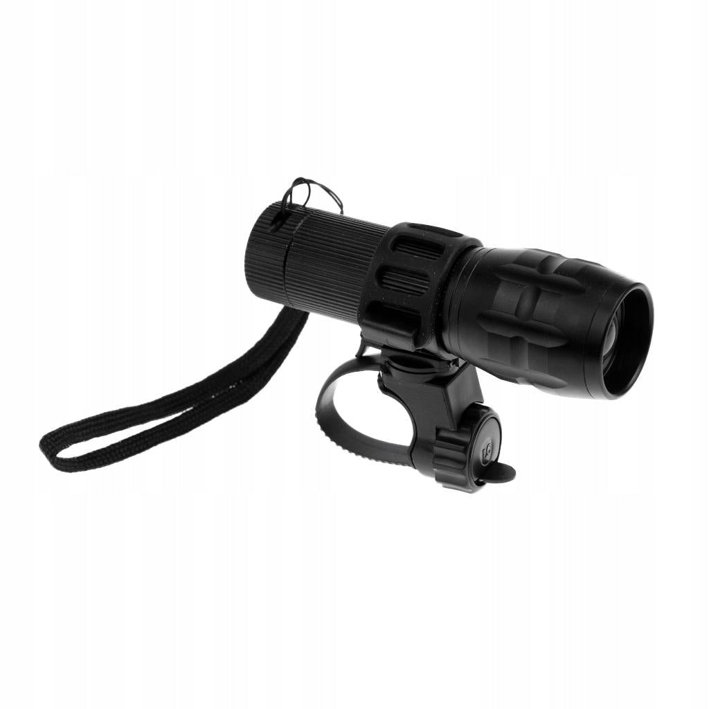 2Pcs Bike Bicycle Cycling Flashlight Mount Clip Torch Grip Bracket Holder Color multicolor