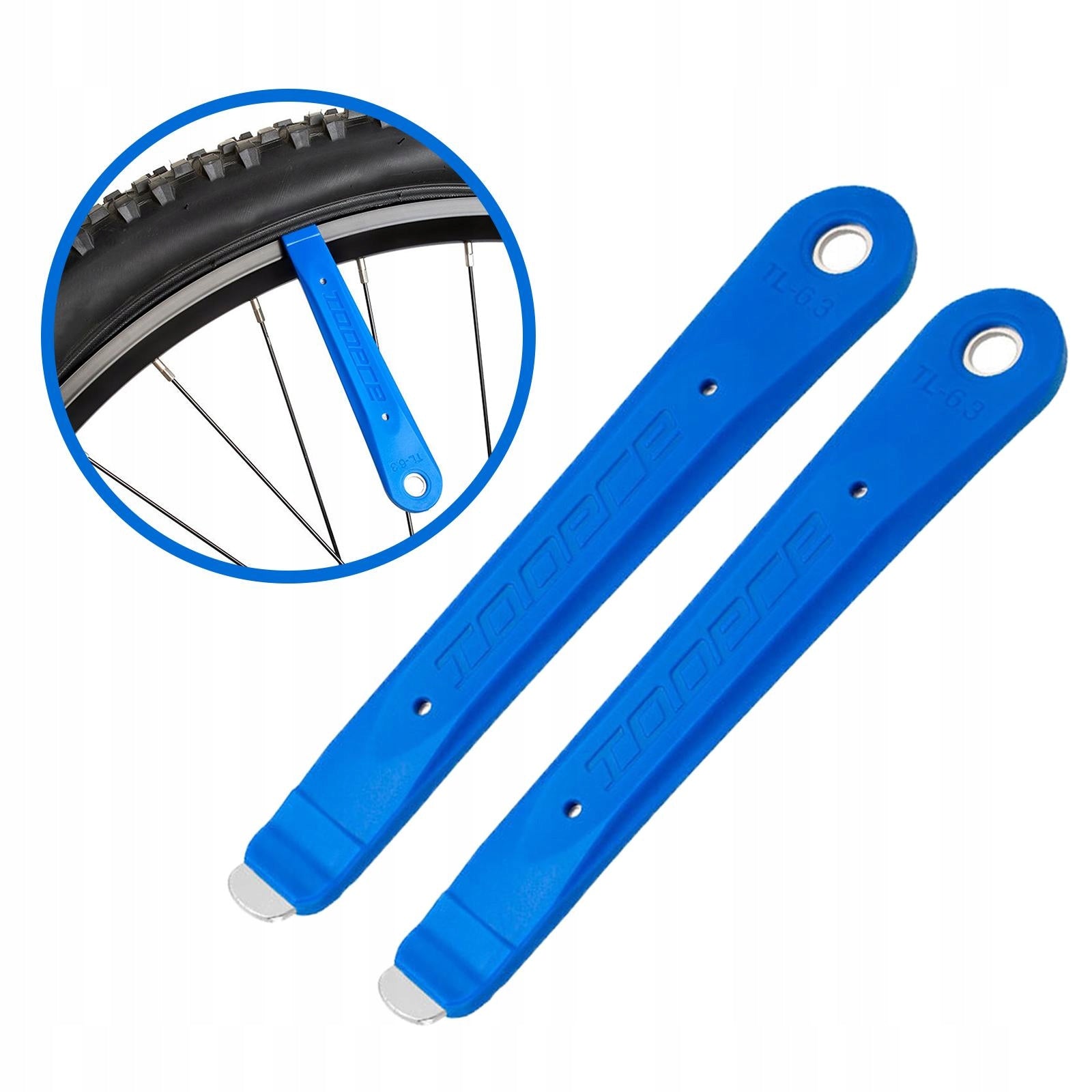 2Pcs Bike Tire Tyre Lever, Cycling Repair Tool, For multifunctional