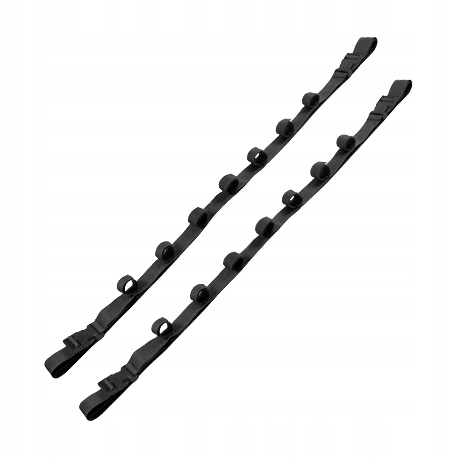 2Pcs Car Fishing Rod Holders Easy to Install Fishing Pole Storage Black