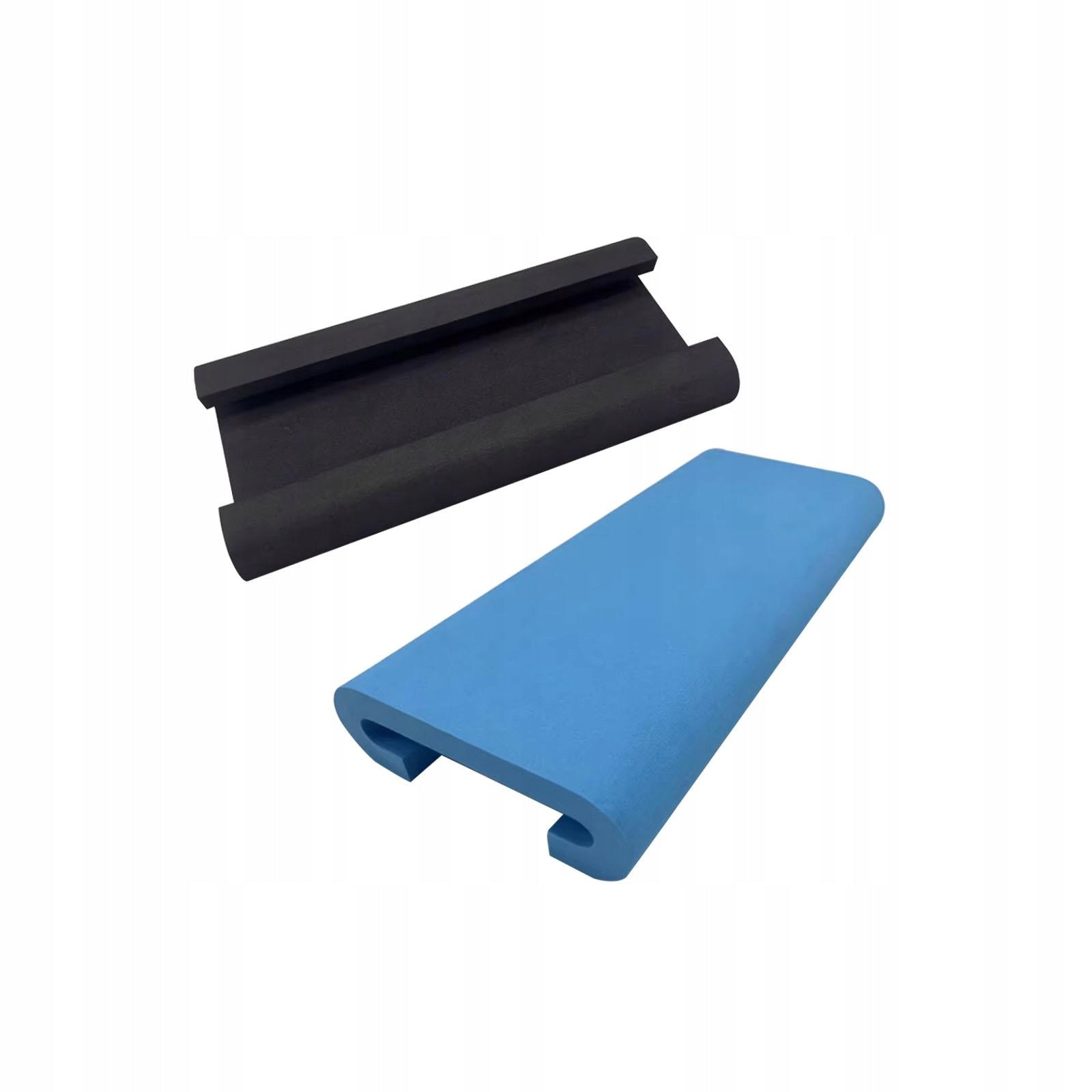 2Pcs Dragon Boat Seat Pads Dragon Boat Equipment Dragon Boat Sky Blue Black