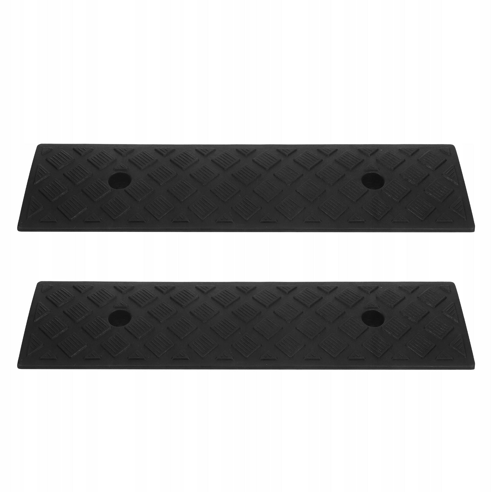 2Pcs Heavy Duty Black Rubber Car Ramps for Driveway and Vehicle Loading Brand no brand