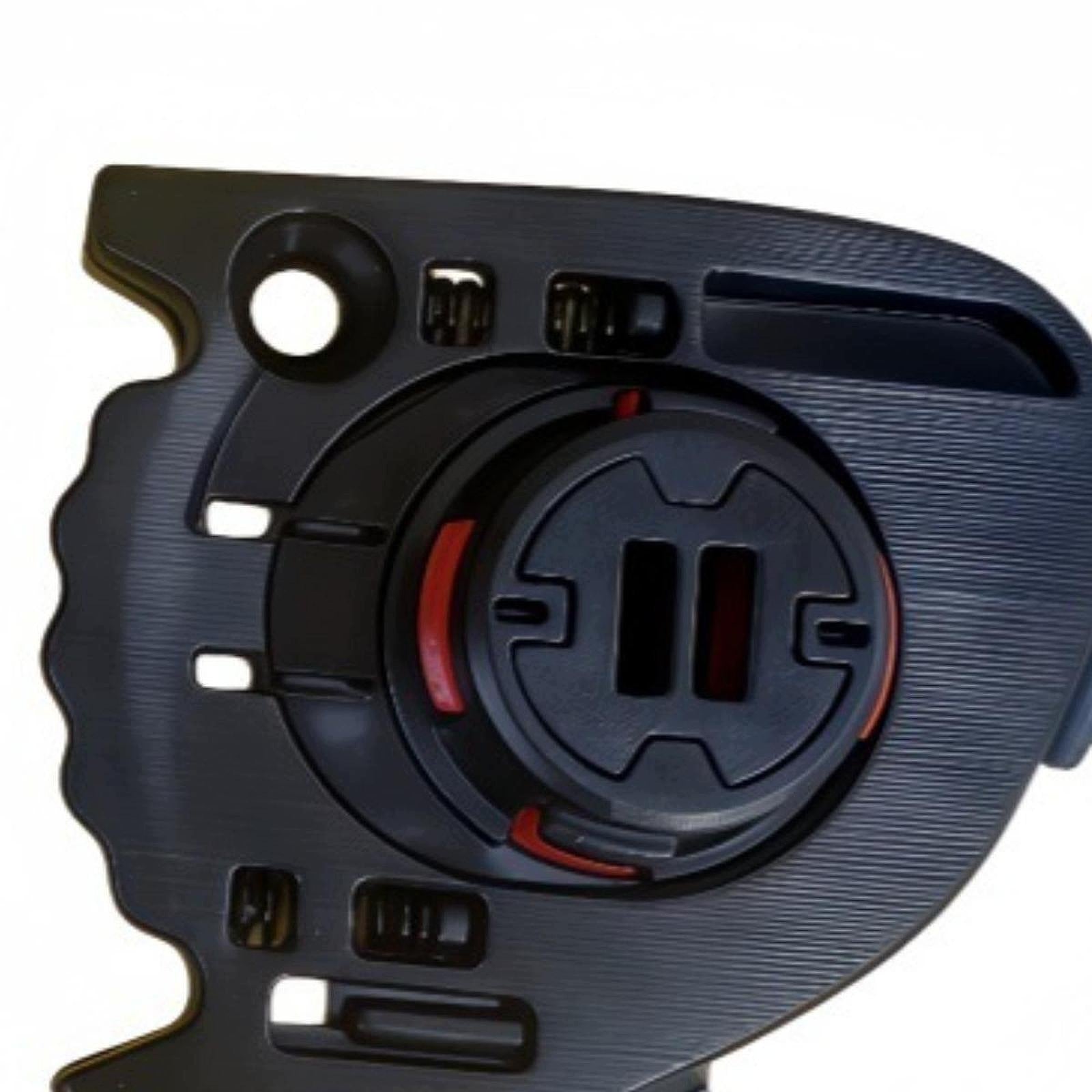 2Pcs Helmet Visor Base Plate Simple Installation Spare Part Helmet Shield Packaging status original