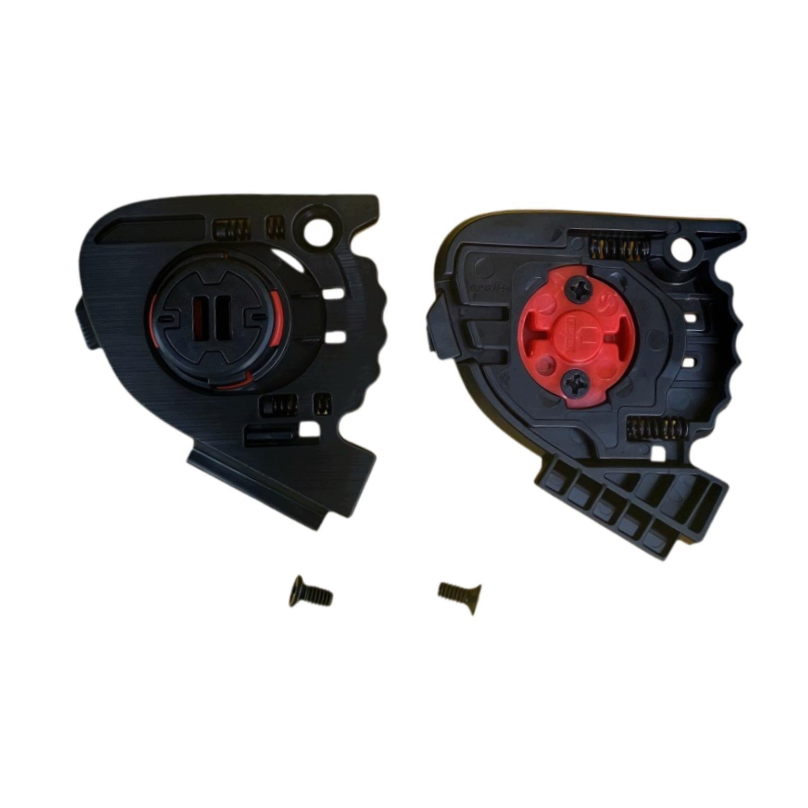 2Pcs Helmet Visor Base Plate Simple Installation Spare Part Helmet Shield