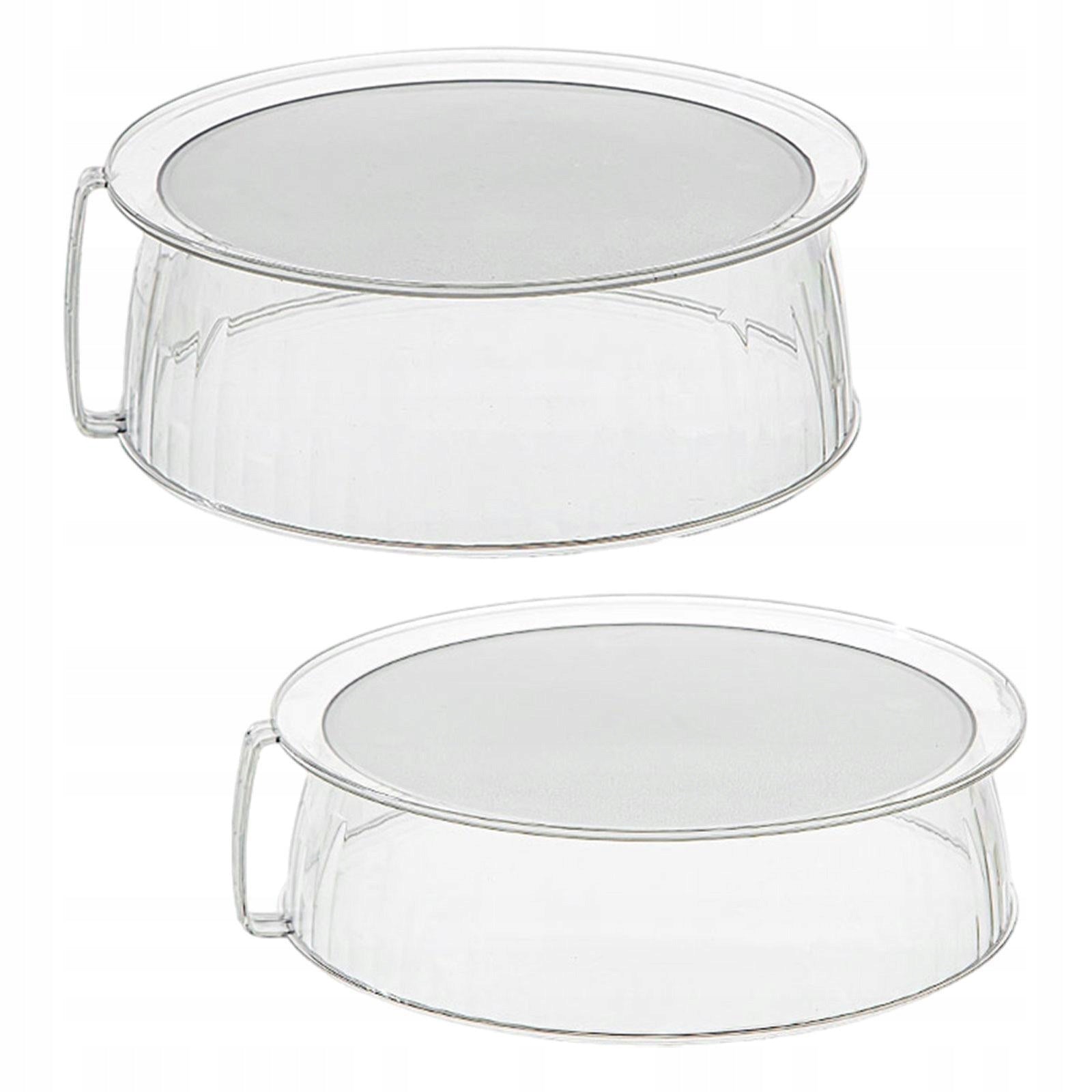2Pcs Microwave Food Cover 10 in Comfortable to Use Transparent Microwave Brand no brand