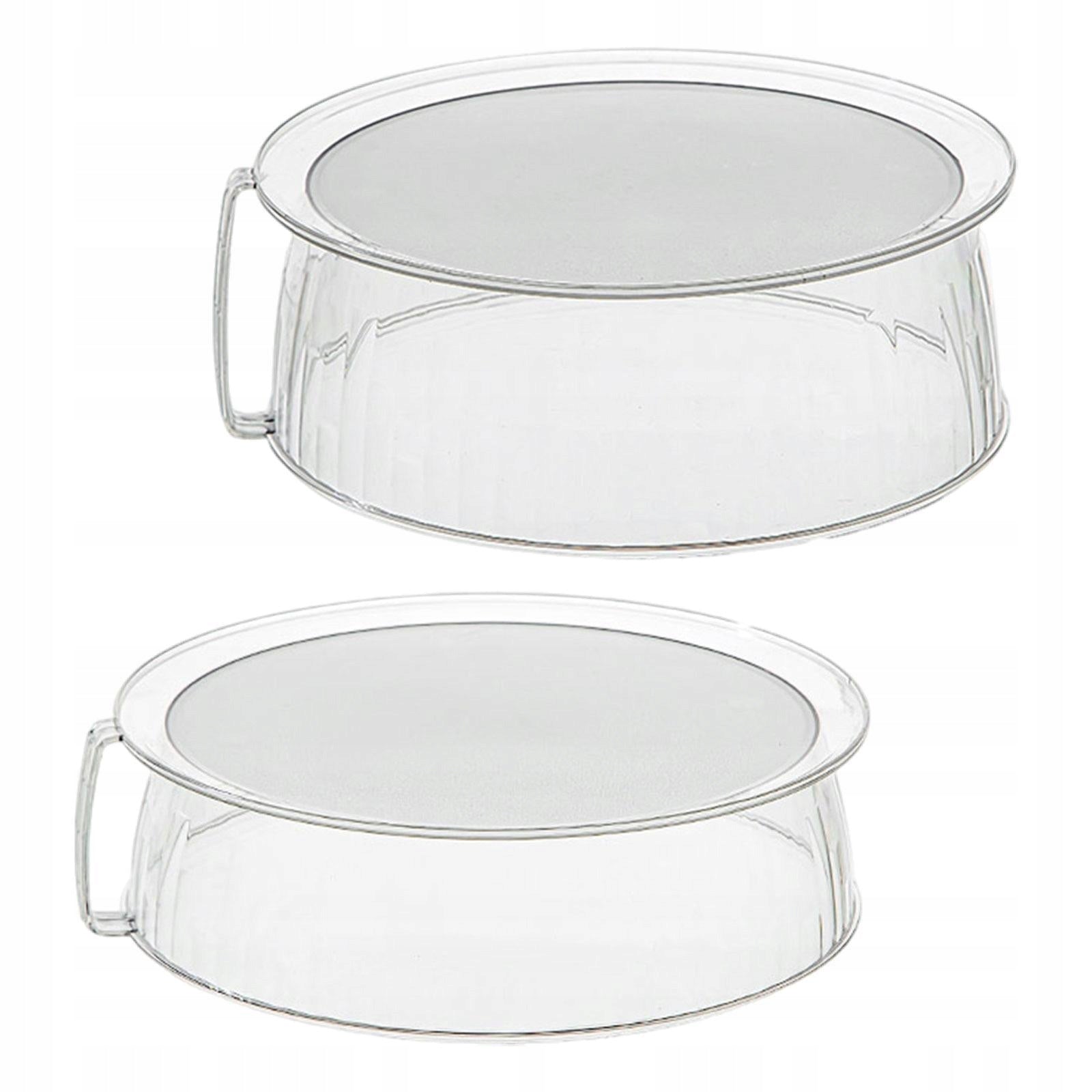2Pcs Microwave Food Cover 10 in Comfortable to Use Transparent Microwave Packaging status original