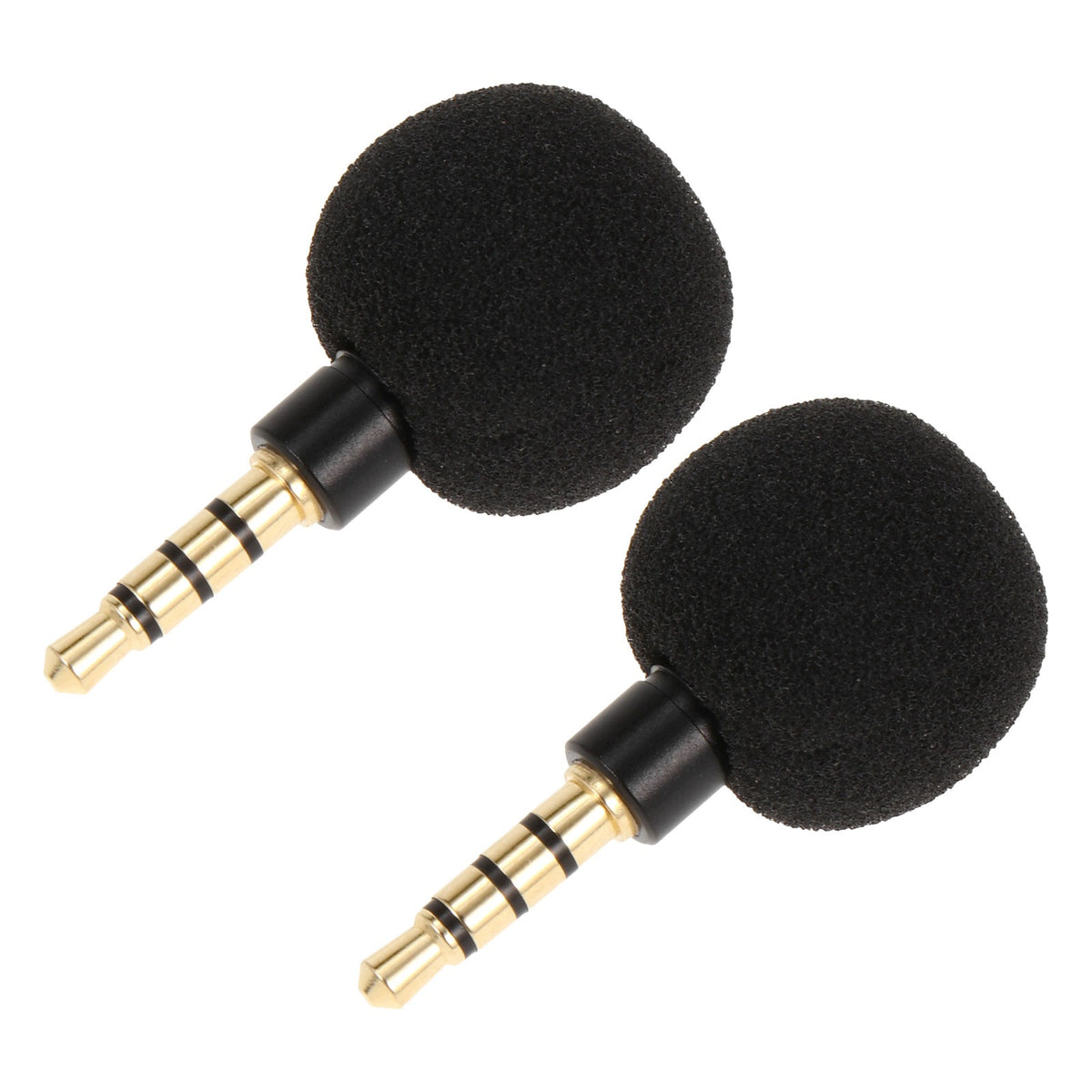 2Pcs Mini Portable Black Microphone for Pc Laptop Mobile Recording Manufacturer code 23257537