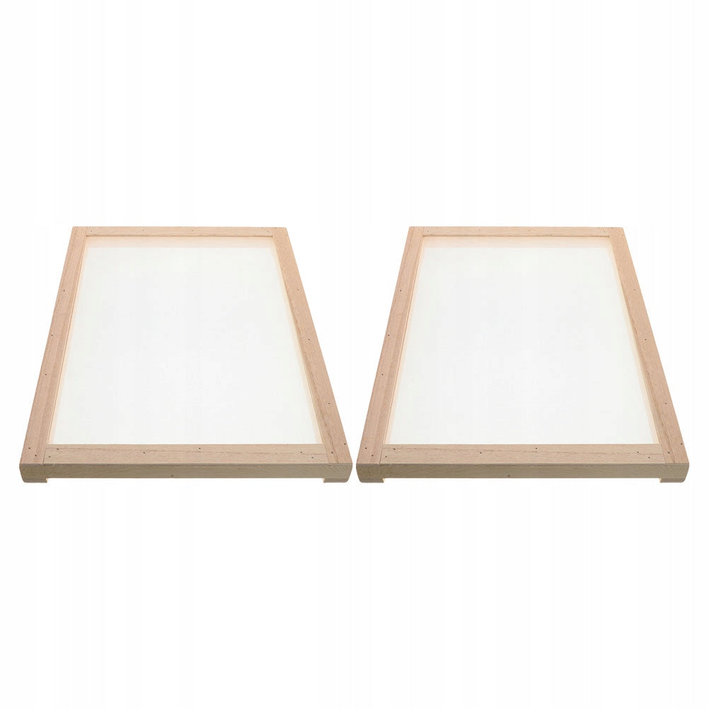 2Pcs Wooden Mesh Drying Rack for Herbs and Medicinal Plants Kind Portable